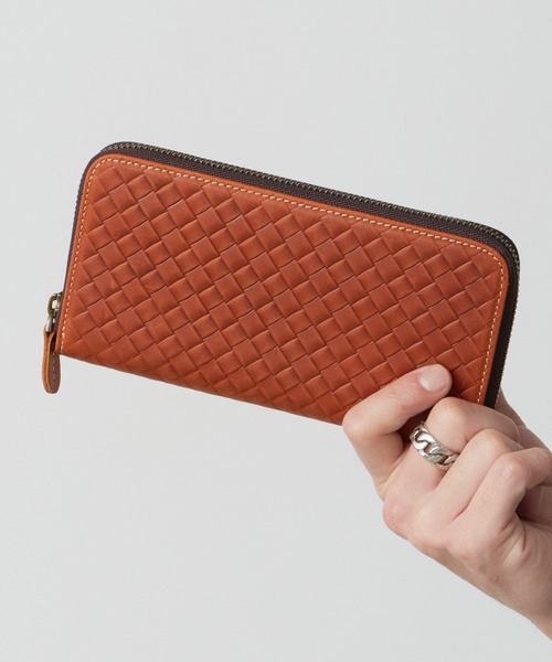 ROOPTOKYO(ループトウキョウ)の「OKUOKU 0909/オクオク 本革 牛革クレイジーホースレザー ラウンドジップウォレット 2026年春夏(財布・メンズ・イエロー/グリーン系その他/ブルー系その他/グリーン/レッド系その他/ダークブラウン系/ダークブラウン/ブラウン系その他/イエロー系その他/ブラック系その他2/ブルー/ライトブラウン/ブラック系その他/レッド系その他2・FREE)」の6枚目の写真