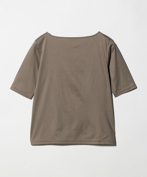 MARW UNITED ARROWS(マルゥ ユナイテッドアローズ)の「<MARW UNITED ARROWS>ボートネック 5分袖 カットソー 汗ジミ防止(Tシャツ/カットソー・レディース・ホワイト/ライトグレー/モカ/ネイビー/ブラック・FREE)」の18枚目の写真