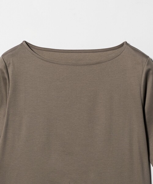 MARW UNITED ARROWS(マルゥ ユナイテッドアローズ)の「<MARW UNITED ARROWS>ボートネック 5分袖 カットソー 汗ジミ防止(Tシャツ/カットソー・レディース・ホワイト/ライトグレー/モカ/ネイビー/ブラック・FREE)」の19枚目の写真