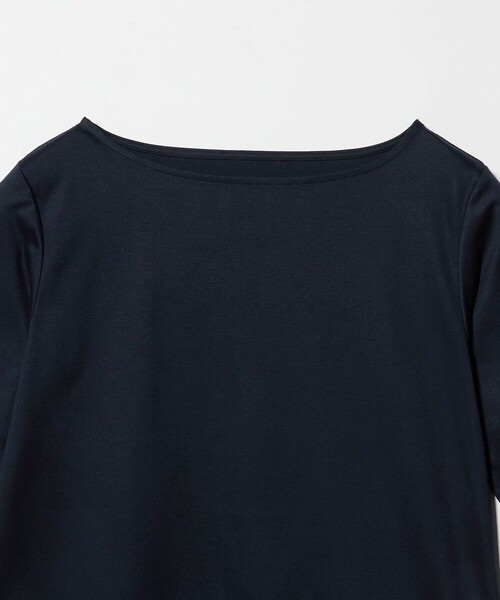 MARW UNITED ARROWS＞ボートネック 5分袖 カットソー 汗ジミ防止（T