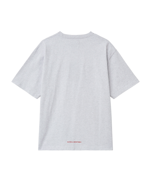 PHYPS MOTORCYCLE(フィップスモーターサイクル)の「Mechanic Bear Short Sleeve Light Gray(Tシャツ/カットソー・レディース・その他・SMALL/MEDIUM/LARGE/X-LARGE)」の5枚目の写真