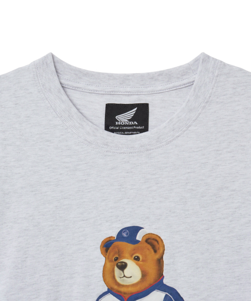 PHYPS MOTORCYCLE(フィップスモーターサイクル)の「Mechanic Bear Short Sleeve Light Gray(Tシャツ/カットソー・レディース・その他・SMALL/MEDIUM/LARGE/X-LARGE)」の4枚目の写真