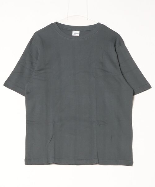 MILLER（ミラー）の「Robert P. Miller / パネルリブ　CF半袖 / 141C（Tシャツ/カットソー・メンズ・グレー系その他/イエロー系その他/ホワイト系その他2/グレー/ブラック系その他/ブラック/グレー系その他3/ミント/グレー系その他2/ホワイト系その他3/ホワイト・X-LARGE/LARGE/MEDIUM）」の7枚目の写真