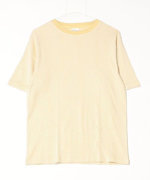 MILLER（ミラー）の「Robert P. Miller / パネルリブ　CF半袖 / 141C（Tシャツ/カットソー・メンズ・グレー系その他/イエロー系その他/ホワイト系その他2/グレー/ブラック系その他/ブラック/グレー系その他3/ミント/グレー系その他2/ホワイト系その他3/ホワイト・X-LARGE/LARGE/MEDIUM）」の11枚目の写真