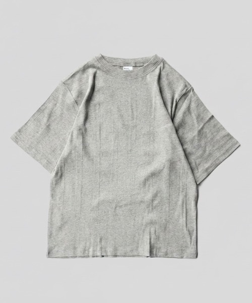 MILLER（ミラー）の「Robert P. Miller / パネルリブ　CF半袖 / 141C（Tシャツ/カットソー・メンズ・グレー系その他/イエロー系その他/ホワイト系その他2/グレー/ブラック系その他/ブラック/グレー系その他3/ミント/グレー系その他2/ホワイト系その他3/ホワイト・X-LARGE/LARGE/MEDIUM）」の6枚目の写真