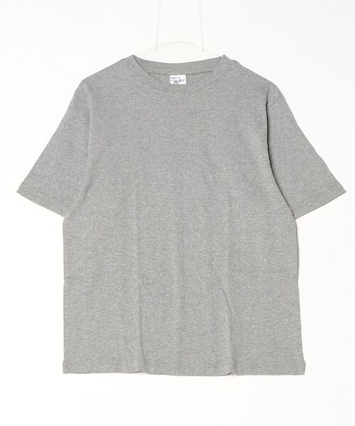MILLER（ミラー）の「Robert P. Miller / パネルリブ　CF半袖 / 141C（Tシャツ/カットソー・メンズ・グレー系その他/イエロー系その他/ホワイト系その他2/グレー/ブラック系その他/ブラック/グレー系その他3/ミント/グレー系その他2/ホワイト系その他3/ホワイト・X-LARGE/LARGE/MEDIUM）」の16枚目の写真