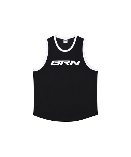 BORN TO WIN（ボーントゥウィン）の「BRN COMFORT FIT SLEEVELESS [BLACK]（Tシャツ/カットソー・メンズ・その他・1/2/3/4）」の2枚目の写真
