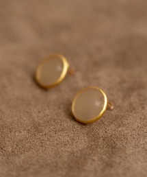 HARIO Lampwork Factory（ハリオランプワークファクトリー）の「ピアス モスライン K10（ピアス（両耳用））」