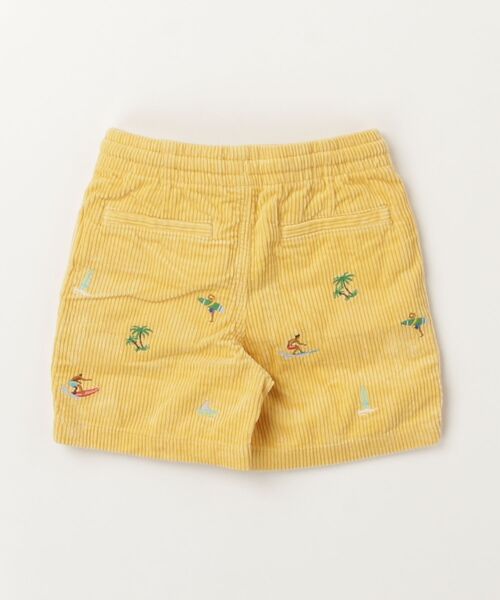 POLO RALPH LAUREN CHILDRENSWEAR(ポロ ラルフ ローレン チルドレンズウェア)の「Polo プレップスター エンブロイダリー コーデュロイ ショートパンツ(その他パンツ・キッズ・イエロー・3/4/6/7)」の4枚目の写真