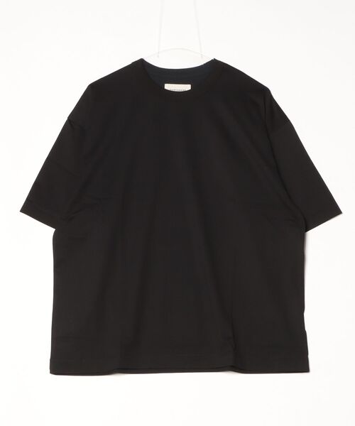 markaware（マーカウェア）の「COMFORT FIT Tee A26A24CS02B（Tシャツ/カットソー・メンズ・ホワイト/ブラック・2）」の2枚目の写真