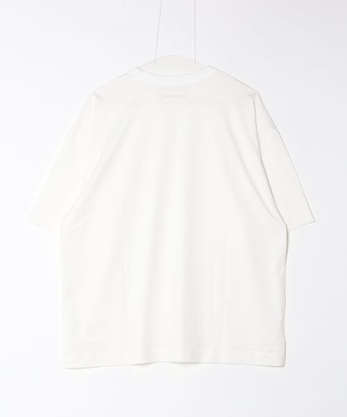markaware（マーカウェア）の「COMFORT FIT Tee A26A24CS02B（Tシャツ/カットソー・メンズ・ホワイト/ブラック・2）」の3枚目の写真