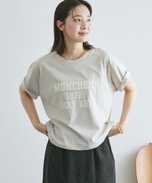 Doux archives（ドゥアルシーヴ）の「MUNCHEN　ロゴTee（Tシャツ/カットソー・レディース）」