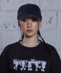 DAUSPICE（ディーオスピス）の「(DUC) Symbol Applique Ball Cap Black（キャップ）」