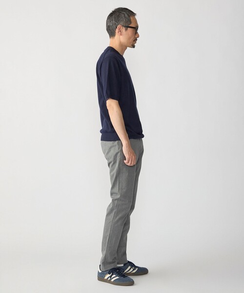 SHIPS(シップス)の「SHIPS:〈接触冷感/ 手洗い可能〉ラミー ニット Tシャツ(ニット/セーター・メンズ・ブラウン/ネイビー/グレー・LARGE/MEDIUM/SMALL/X-LARGE)」の11枚目の写真