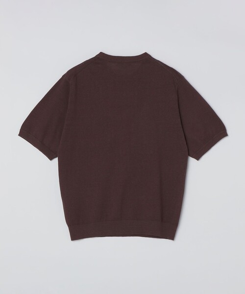 SHIPS(シップス)の「SHIPS:〈接触冷感/ 手洗い可能〉ラミー ニット Tシャツ(ニット/セーター・メンズ・ブラウン/ネイビー/グレー・LARGE/MEDIUM/SMALL/X-LARGE)」の20枚目の写真