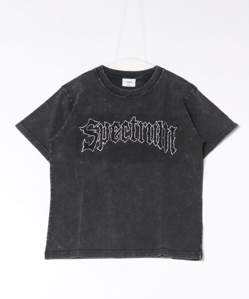'23年商品★美品★FOXEY/トップス Tシャツ ラインストーンロゴ希少42 SNS映え グランジロゴTシャツ/ラインストーン・刺繍/コンパクト