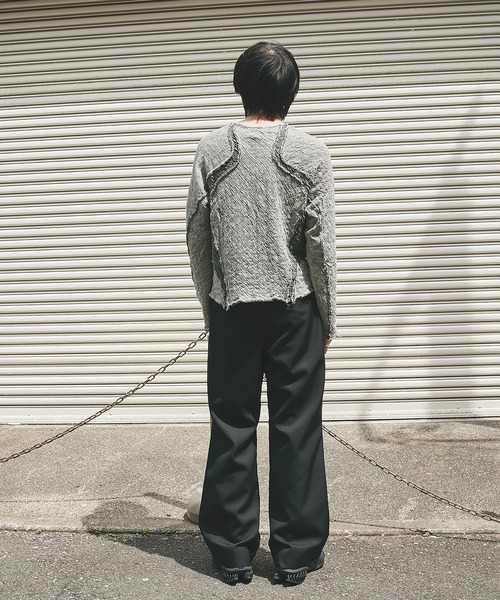 NVRFRGT(ネヴァーフォーゲット)の「復刻別注 PANELED LONG SLEEVE T SHIRT(Tシャツ/カットソー・メンズ・ブラック/ライトグレー・2/1/3)」の18枚目の写真