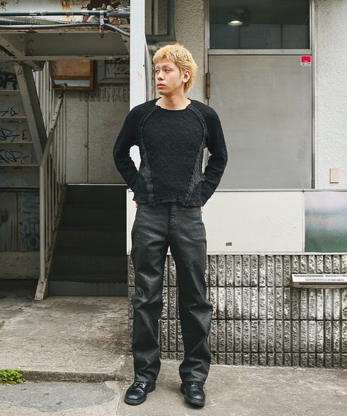 NVRFRGT(ネヴァーフォーゲット)の「復刻別注 PANELED LONG SLEEVE T SHIRT(Tシャツ/カットソー・メンズ・ブラック/ライトグレー・2/1/3)」の19枚目の写真