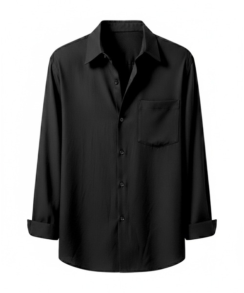 Otte(オッテ)の「エッセンシャルベーシックシャツ(シャツ/ブラウス・メンズ・ブラック/ブルー/ホワイト/ベージュ・MEDIUM/X-LARGE/LARGE)」の22枚目の写真
