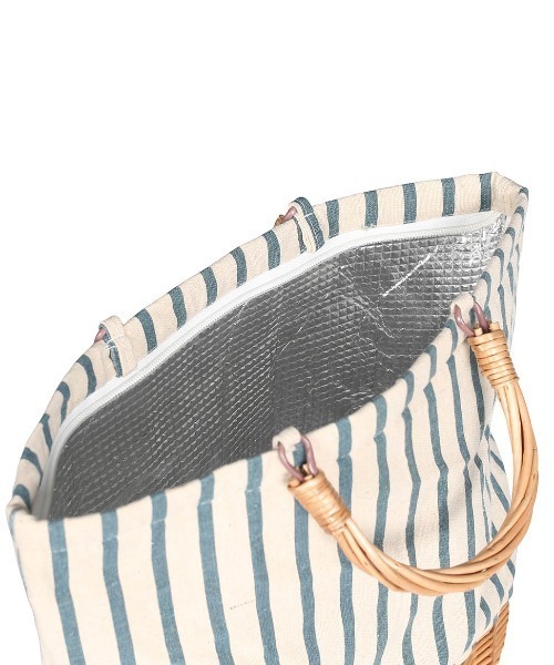 DULTON(ダルトン)の「MARKET TOTE BASKET WITH COOLER/保冷バッグ(エコバッグ/サブバッグ・メンズ・ブルー/レッド・FREE)」の5枚目の写真