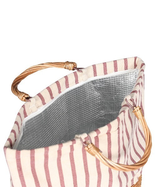DULTON(ダルトン)の「MARKET TOTE BASKET WITH COOLER/保冷バッグ(エコバッグ/サブバッグ・メンズ・ブルー/レッド・FREE)」の6枚目の写真
