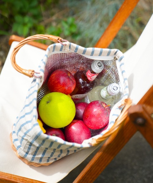 DULTON(ダルトン)の「MARKET TOTE BASKET WITH COOLER/保冷バッグ(エコバッグ/サブバッグ・メンズ・ブルー/レッド・FREE)」の13枚目の写真