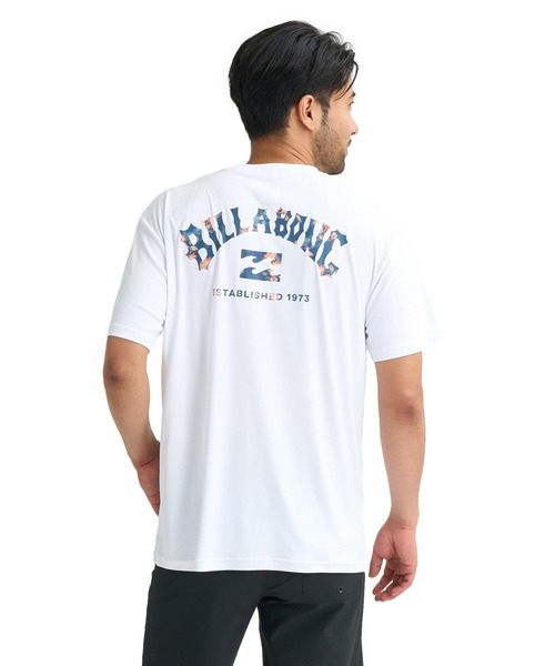 BILLABONG(ビラボン)の「BILLABONG メンズ RASH TEE サーフTシャツ 【2026年春夏モデル】(Tシャツ/カットソー・メンズ・ブラック/ホワイト・LARGE/MEDIUM/X-LARGE)」の1枚目の写真