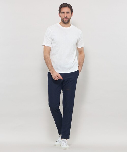 MACKINTOSH LONDON(マッキントッシュ ロンドン)の「ジオメトリックリンクスTシャツ(Tシャツ/カットソー・メンズ・ブルー系その他2/ネイビー/ホワイト/グレー・XL/L/M)」の5枚目の写真