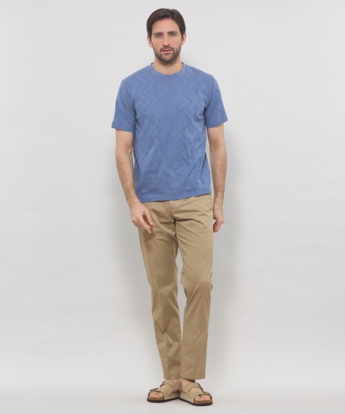 MACKINTOSH LONDON(マッキントッシュ ロンドン)の「ジオメトリックリンクスTシャツ(Tシャツ/カットソー・メンズ・ブルー系その他2/ネイビー/ホワイト/グレー・XL/L/M)」の7枚目の写真