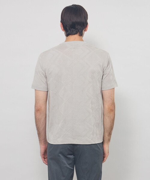 MACKINTOSH LONDON(マッキントッシュ ロンドン)の「ジオメトリックリンクスTシャツ(Tシャツ/カットソー・メンズ・ブルー系その他2/ネイビー/ホワイト/グレー・XL/L/M)」の11枚目の写真