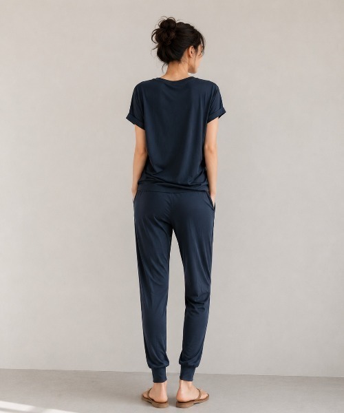 BOODY(ブーディ)の「【 BOODY / ブーディー 】ダウンタイム ラウンジ パンツ JEI(その他パンツ・レディース・ブラック/ダークグレー/ダークブルー・XS)」の12枚目の写真