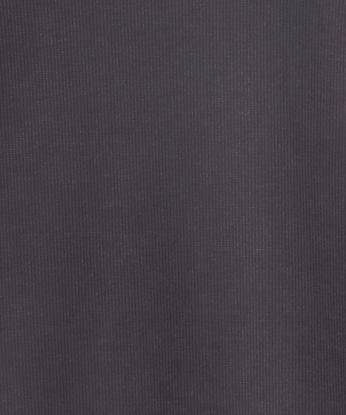 Salong hameu(サロン ハミュー)の「デニムビスチェレイヤード風 リブTシャツ/レディース/半袖/ドッキングトップス/レースアップ/韓国ファッション(Tシャツ/カットソー・レディース・ブラック/チャコールグレー・M/L)」の22枚目の写真