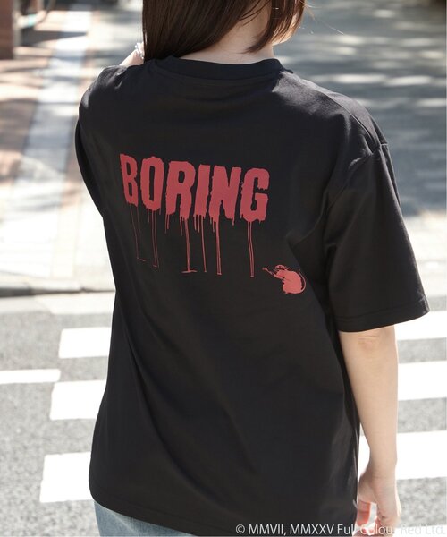 VENCEEXCHANGE(ヴァンスエクスチェンジ)の「【接触冷感】Banksy バンクシー Love Rat プリントT(Tシャツ/カットソー・メンズ・チャコール/ブラック/アイボリー・LL/M/L)」の4枚目の写真