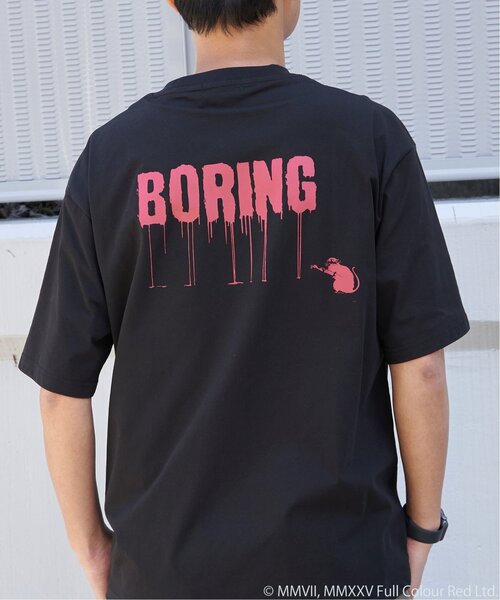 VENCEEXCHANGE(ヴァンスエクスチェンジ)の「【接触冷感】Banksy バンクシー Love Rat プリントT(Tシャツ/カットソー・メンズ・チャコール/ブラック/アイボリー・LL/M/L)」の11枚目の写真