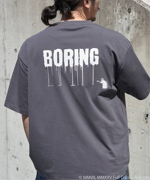VENCEEXCHANGE(ヴァンスエクスチェンジ)の「【接触冷感】Banksy バンクシー Love Rat プリントT(Tシャツ/カットソー・メンズ・チャコール/ブラック/アイボリー・LL/M/L)」の18枚目の写真