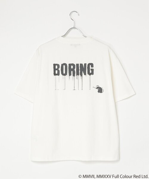 VENCEEXCHANGE(ヴァンスエクスチェンジ)の「【接触冷感】Banksy バンクシー Love Rat プリントT(Tシャツ/カットソー・メンズ・チャコール/ブラック/アイボリー・LL/M/L)」の22枚目の写真