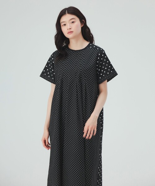 夏でも涼しい綿100 クレイジー フレア ワンピース ワンピース BEAMS HEART ビームスハート のファッション通販 -
