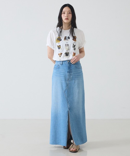 JERZEES(ジャージーズ)の「【JERZEES/ジャージーズ】9DOGS半袖Tシャツ/犬/半袖【WEB限定】(Tシャツ/カットソー・レディース・ホワイト/ブラック・フリー)」の10枚目の写真