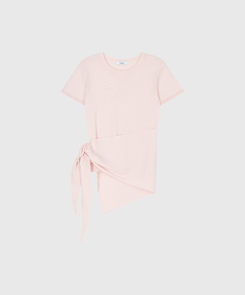 LOOKAST(ルックキャスト)の「ルアショールニットセットアップ_ライトピンク / LUA SHAWL KNIT SET UP_LIGHT PINK(ニット/セーター・レディース・ライトピンク・SMALL/MEDIUM)」の3枚目の写真