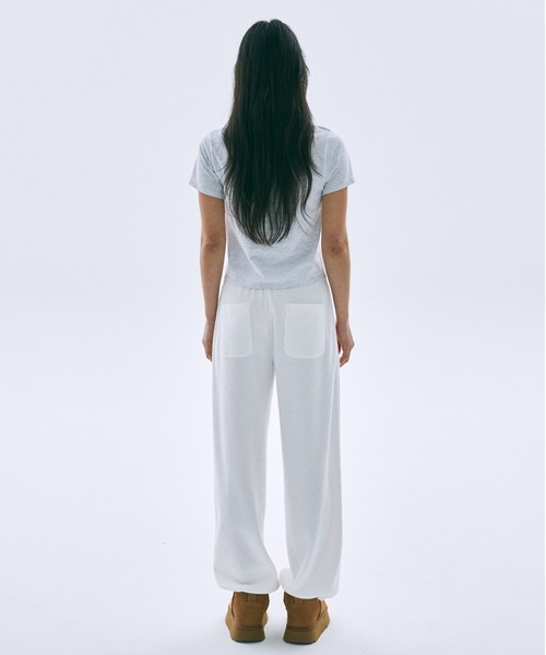 Mardi Mercredi（マルディメクルディ）の「SLIM TSHIRT 2026 HORSE-POWER / スリム Tシャツ 2026 HORSE-POWER（Tシャツ/カットソー・レディース・アイボリー/ヘザーグレー・FREE）」の7枚目の写真