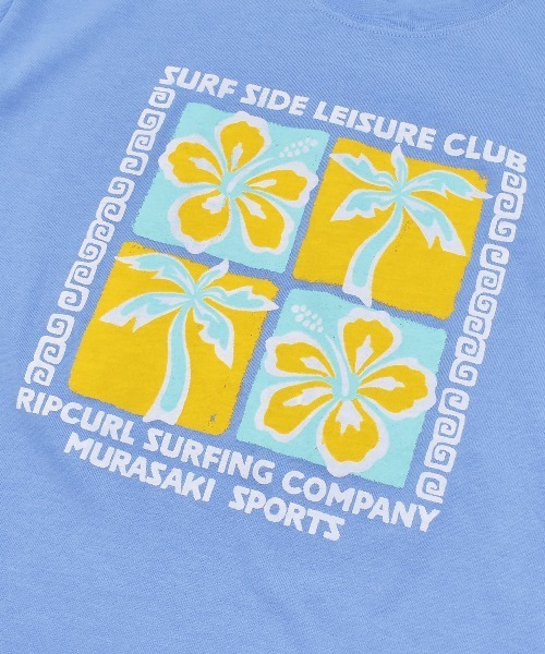 ムラサキスポーツ(ムラサキスポーツ)の「MURASAKI/ムラサキ M RCL6S-2102 Tシャツ(Tシャツ/カットソー・レディース・ホワイト/ブルー・M/L)」の7枚目の写真