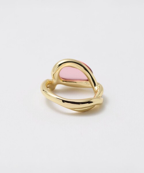 BEAUTY&YOUTH UNITED ARROWS(ビューティーアンドユースユナイテッドアローズ)の「クリアストーンモチーフ ドロップ リング(リング・レディース・ゴールド/シルバー・11)」の5枚目の写真