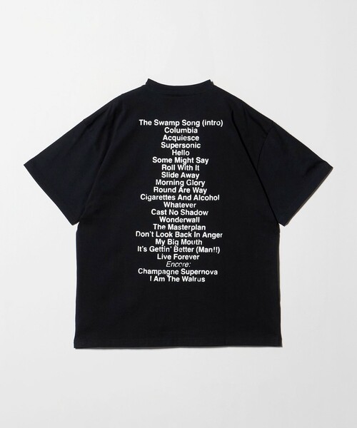 PLEASURES(プレジャー)の「<PLEASURES × oasis>ALL ACCESS Tシャツ(Tシャツ/カットソー・メンズ・ブラック・L/S/M)」の10枚目の写真