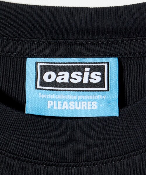 PLEASURES(プレジャー)の「<PLEASURES × oasis>ALL ACCESS Tシャツ(Tシャツ/カットソー・メンズ・ブラック・L/S/M)」の2枚目の写真