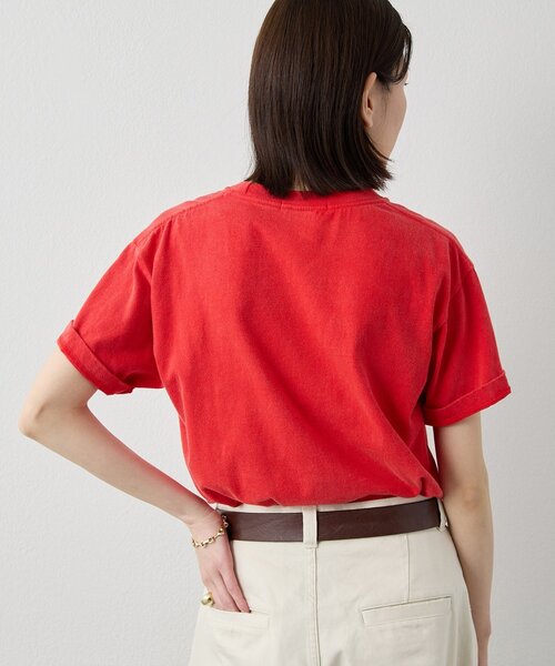 Whim Gazette（ウィムガゼット）の「カーレースTEE（Tシャツ/カットソー・レディース・ネイビー/レッド/オフホワイト・FREE）」の22枚目の写真