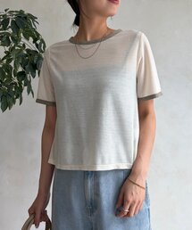 【PalinkA/パリンカ】配色パイルT