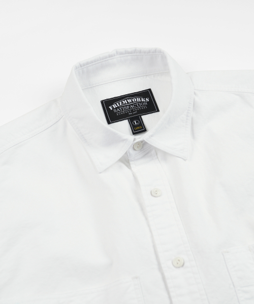 FRIZMWORKS(フリズムワークス)の「CHAMBRAY BIG POCKET HALF SHIRT _ WHITE(シャツ/ブラウス・メンズ・その他・SMALL/MEDIUM/LARGE/X-LARGE)」の3枚目の写真