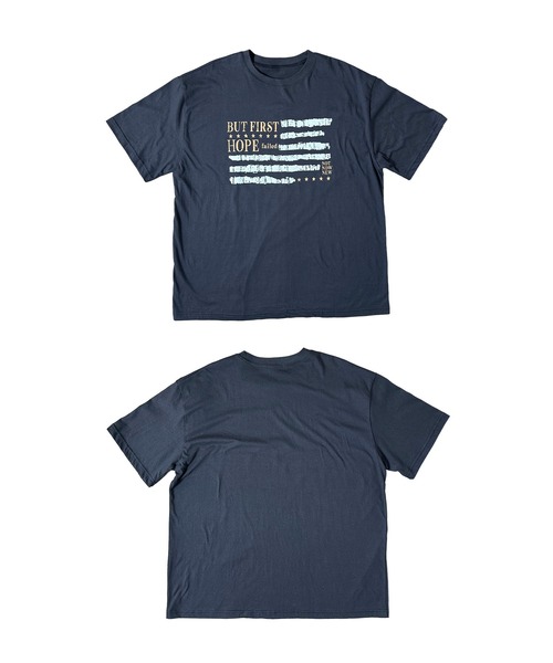 MATU:TA(マトゥータ)の「ヴィンテージフラッグロゴオーバーTシャツ / 海外ガール ロゴTシャツ オーバーTシャツ 半袖 ビッグシルエット ルーズ カジュアル ストリート 韓国 デイリー 3カラー ホワイト ネイビー チャコール(Tシャツ/カットソー・レディース・ホワイト/チャコールグレー/ネイビー・FREE)」の6枚目の写真