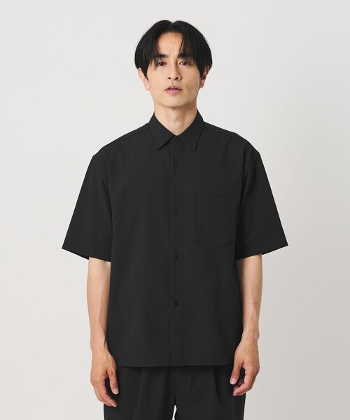 BEAUTY&YOUTH UNITED ARROWS(ビューティーアンドユースユナイテッドアローズ)の「KOMATSU PACK トロピカル レギュラー シャツ FORM型 ストレッチ 吸水速乾 UVカット セットアップ対応(シャツ/ブラウス・メンズ・ベージュ/ブラック/ダークグレー・S/M/XL/L)」の21枚目の写真