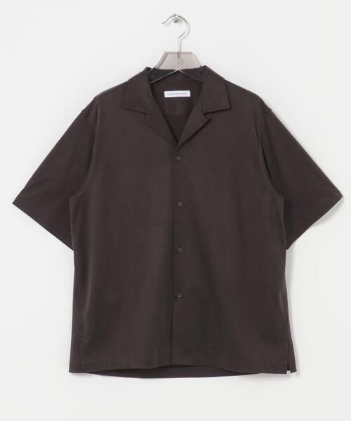 URBAN RESEARCH(アーバンリサーチ)の「WASHABLE CUPRO SS O/C SHIRTS(シャツ/ブラウス・メンズ・ブラック/ブラウン/カーキ・MEDIUM/LARGE)」の9枚目の写真
